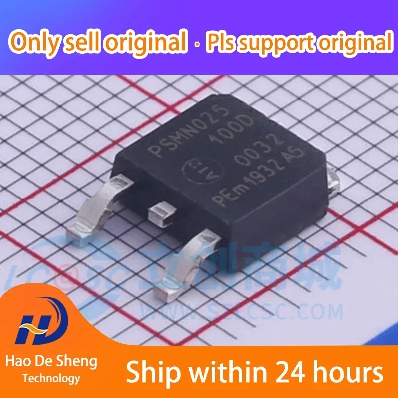 

1PCS/LOT PSMN025-100D,118 PSMN025-100D SOT428 New Original in Stock