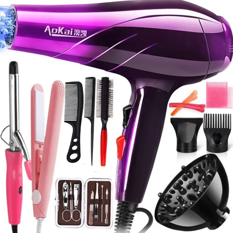 2200W High Power Electric Hair Dryer for Salon & Home Use with EU Plug