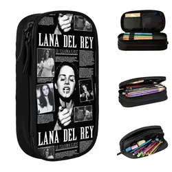 Fashion Lana Del Rey Ldr astuccio per matite ultraleggero portapenne per studenti grandi borse portaoggetti regalo scolastico per studenti