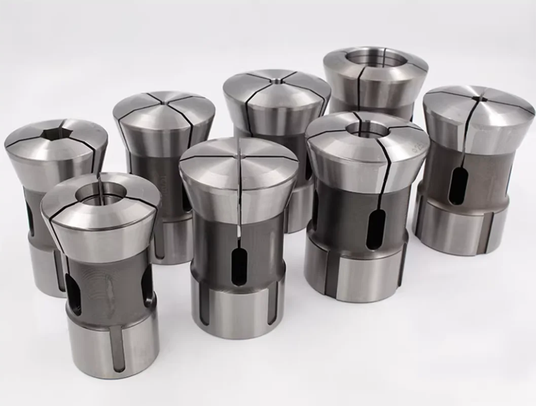 0640# Type 3.0-42mm CNC lathe Back Pull collet Spring Steel High Precision Chuck Round Hole Square Hexagon