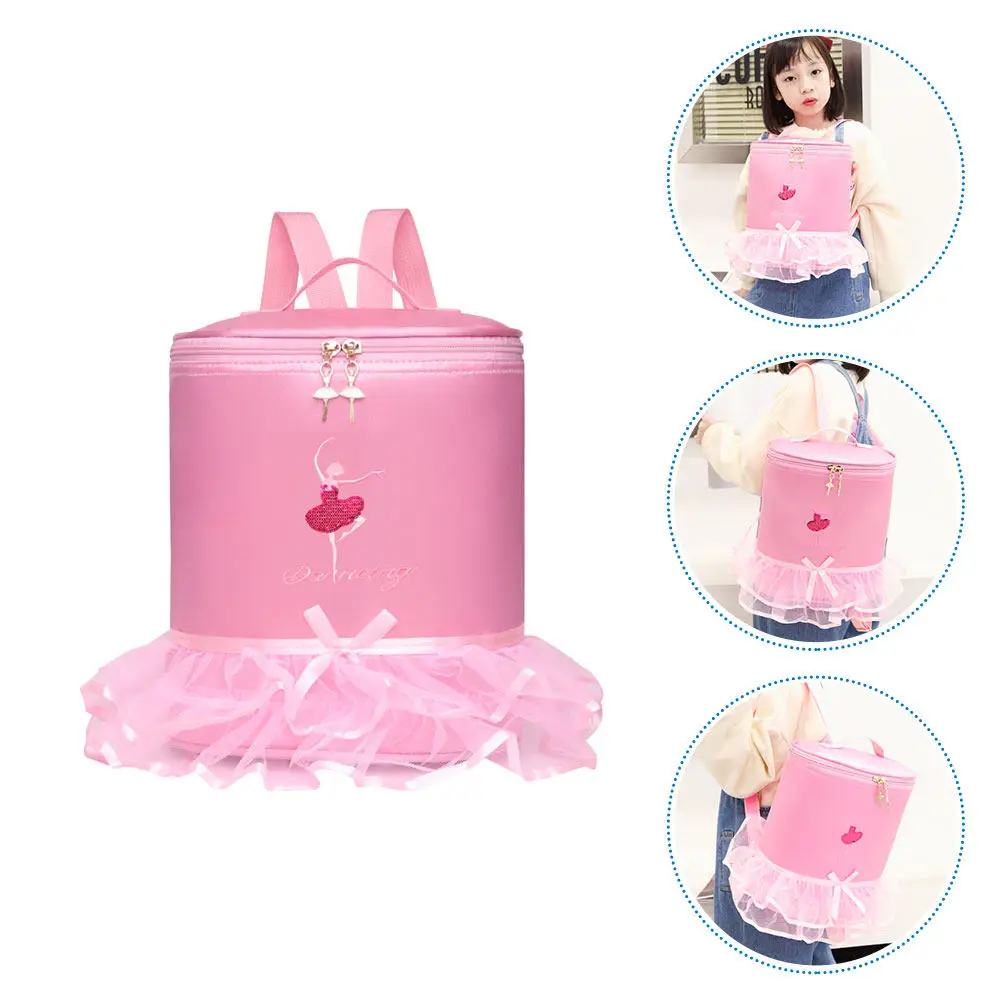 

Балетный рюкзак для маленьких девочек: изысканное исполнение, очаровательный дизайн, сумка для танцев с регулируемым ремнем на пряжке