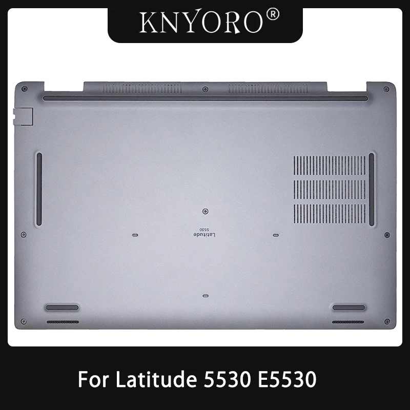 

096V58 New Laptop Bottom Cover Case For Latitude 5530 E5530 Laptops Bottom Base Lower Shell Replacement Case Silver 096V58