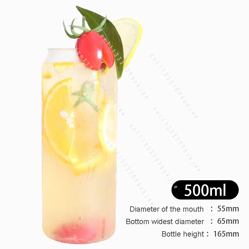 100pcs 55mm Caliber 330ML 500ML 650ML PET Cups Bottles for Cans Sealing Machine  PET Transparent Cans