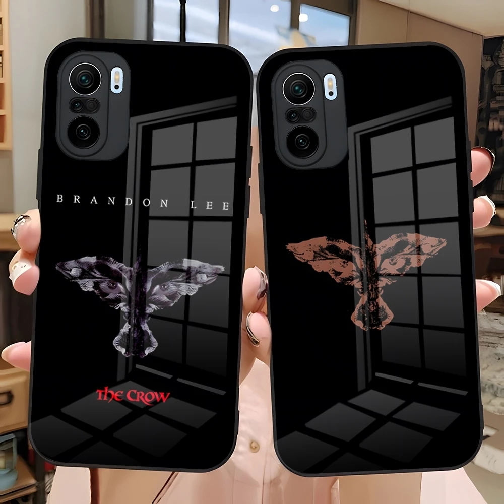 T-THE-C-CROWS Movie Phone Case For Redmi 13 12 13c 12c Note 13 Pro Plus 11 12 Pro 10 12s 9t 11s Tempered Glass Back Cover