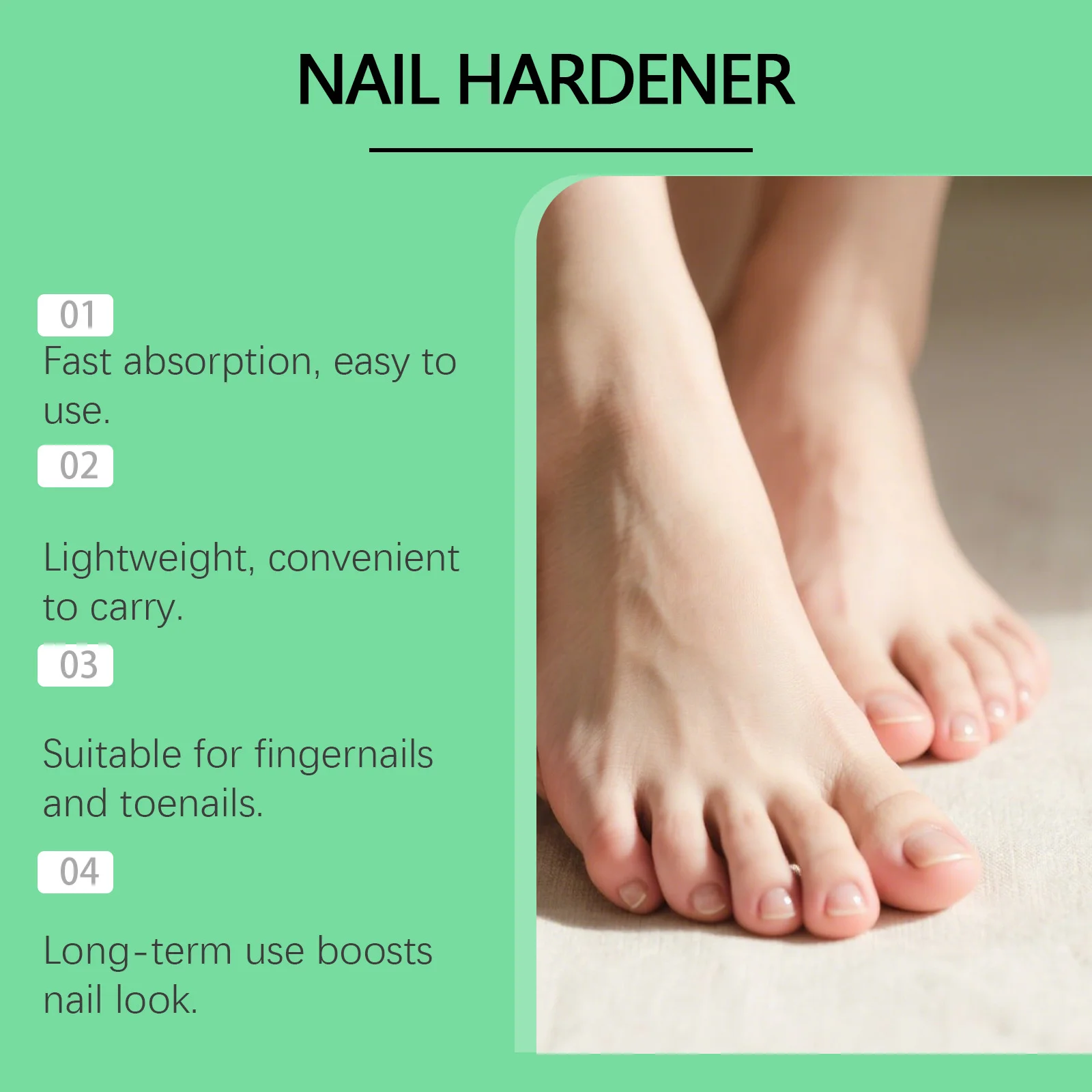 حمض الهيالورونيك مسمار تصلب تغذي الأيدي الهشة قدم الأظافر إصلاح كسر جاف الأظافر لمعان النمو مسمار تقوية قطرات