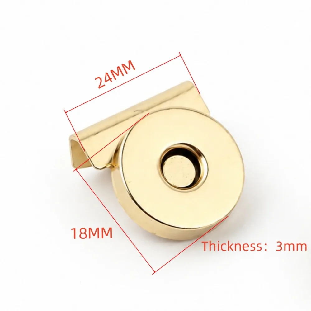 5/100 Sets Seamless Magnetic Button Magnet Buckle Hidden Button Snap Button for Shoulder Bag Wallet Clothes DIY wholesale