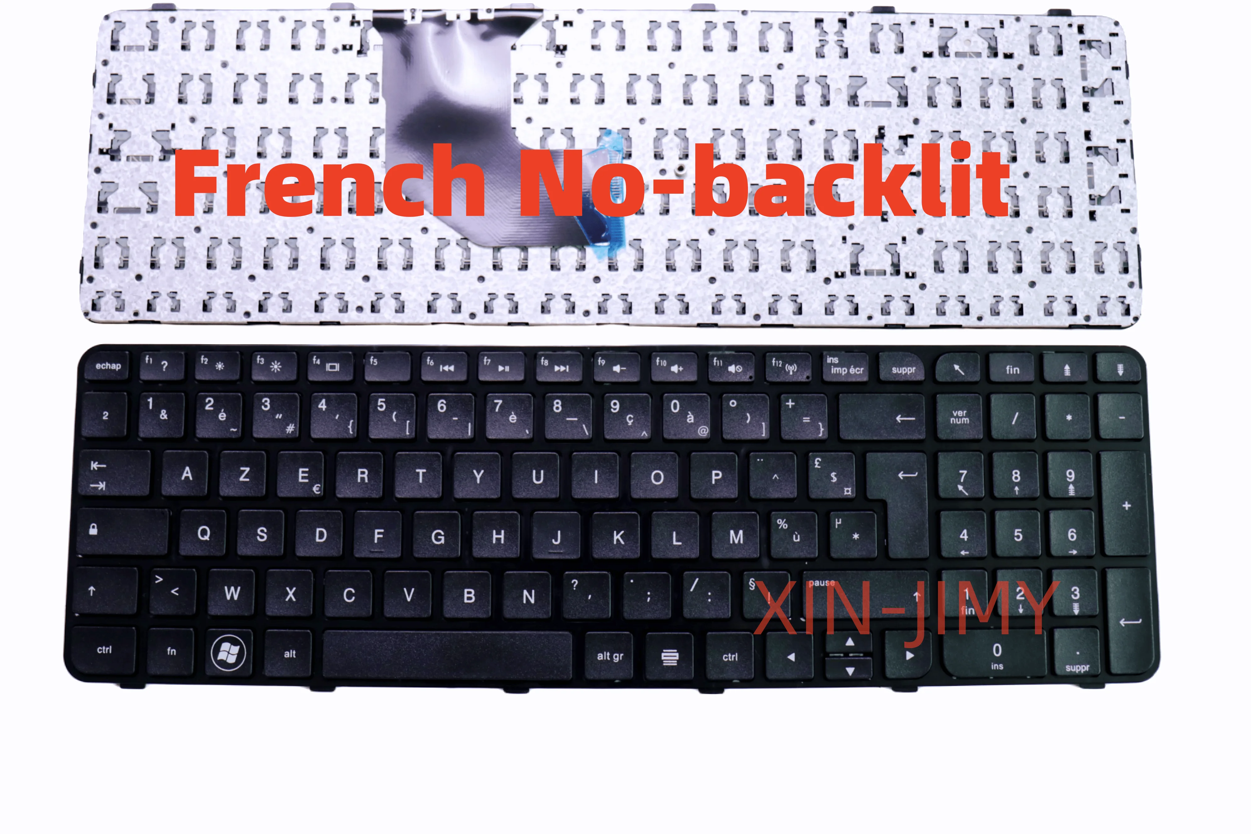 French Keyboard with Frame Compatible for HP Pavilion G6-2000 G6-2100 G6-2200 G6-2300 G6T-2000 g6-2002xx Series Fr Layout