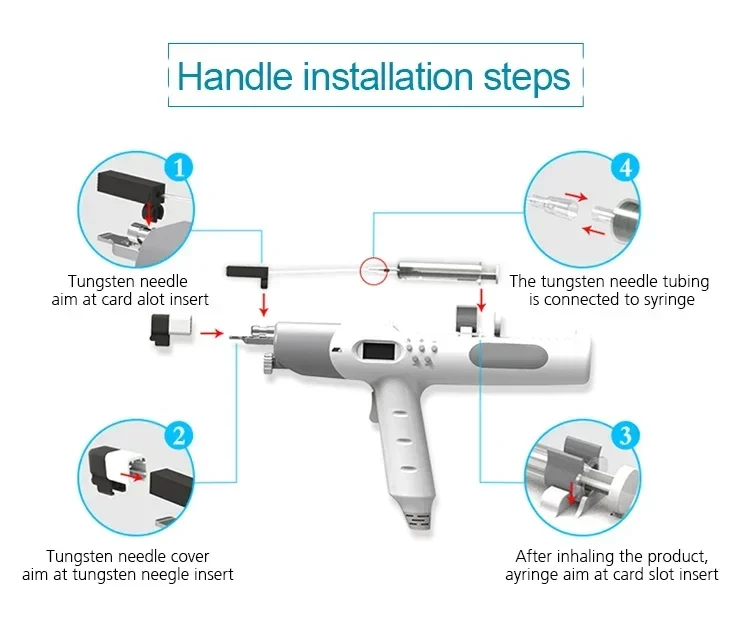 Platelet rich plasma prp mesotherapy injection gun pistol equipment