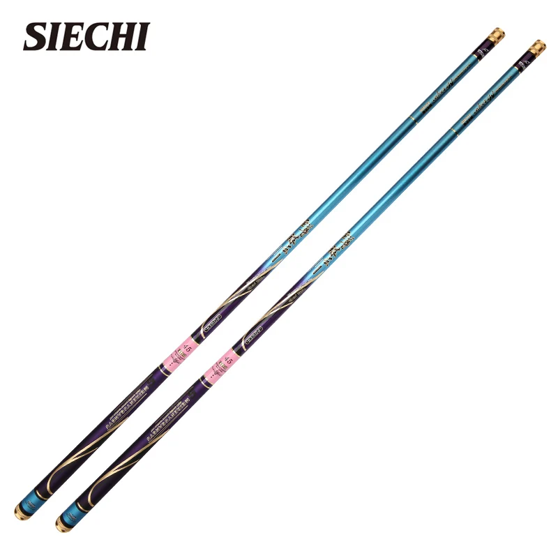 SIECHI Fiberglass Portable Multi Section Fishing Rod 3.6m-7.2m Rough and Anti Bending Opens Up A Smooth Fishing Journey