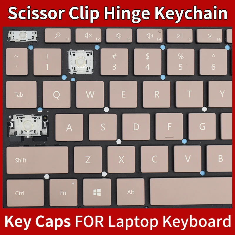 Replacement Keycap Key Cap Scissor Clip Hinge For Microsoft Surface Book 1 Book 2 1703 1705 1704 Keyboard 13.5inch view 3