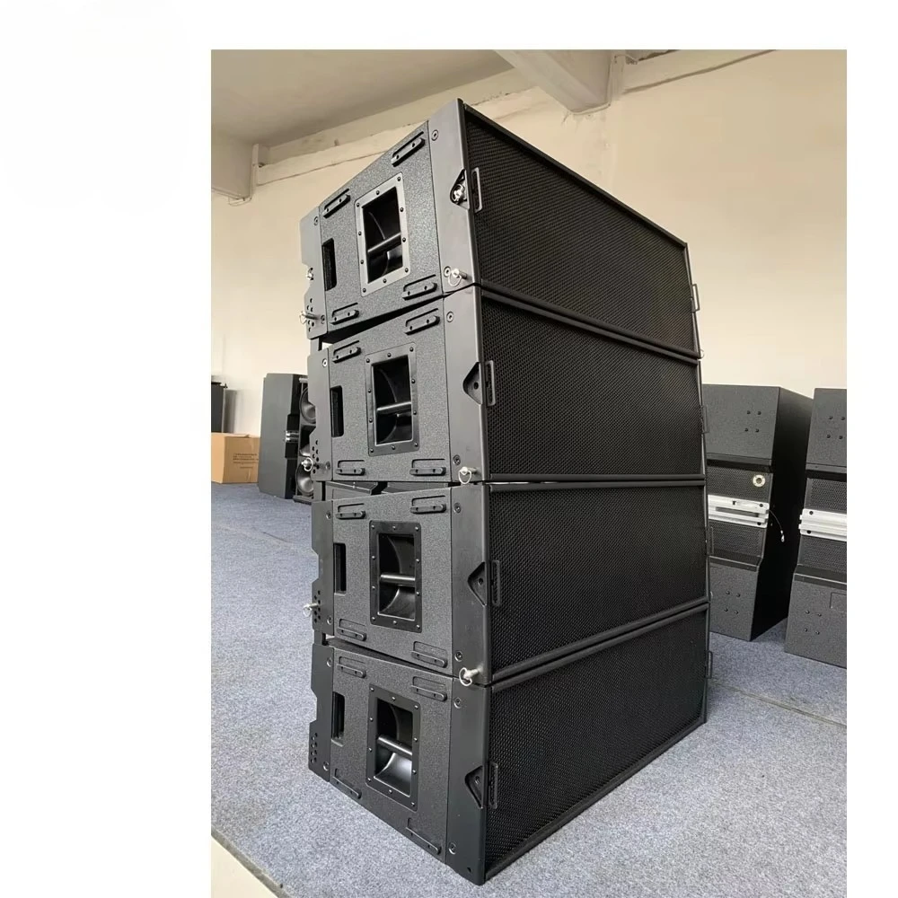

Lase Sound Professional Audio LAW8lc Double 12 Inch 3 Way Line Array Sound System Speaker Stage Sound System Speakers
