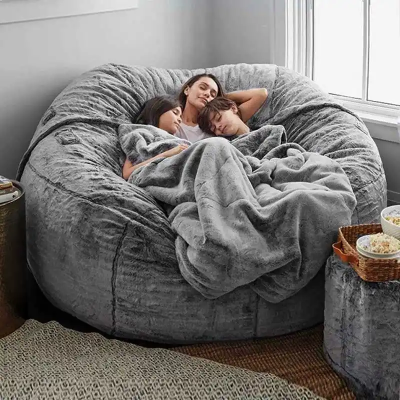 

Reading Modern Bean Bag Sofa Lounger Nordic Luxury Bedroom Bean Bag Sofa Living Room Lazy Oturma Odası Kanepeleri Furniture Home