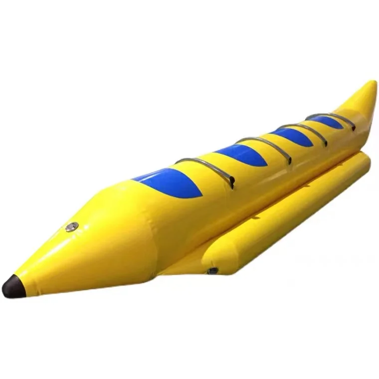 

Custom PVC Tarpaulin Inflatable Banana Boat for Water Play Equipmentpromote sales