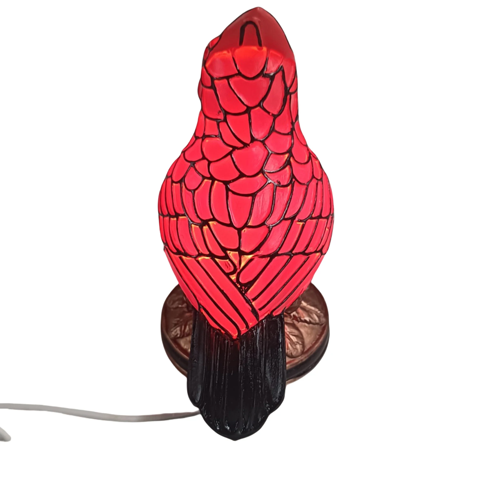 

Декоративная лампа-птица из смолы Cardinal: Рождественский светильник для прикроватной тумбочки, гостиной, спальни, домашнего декора