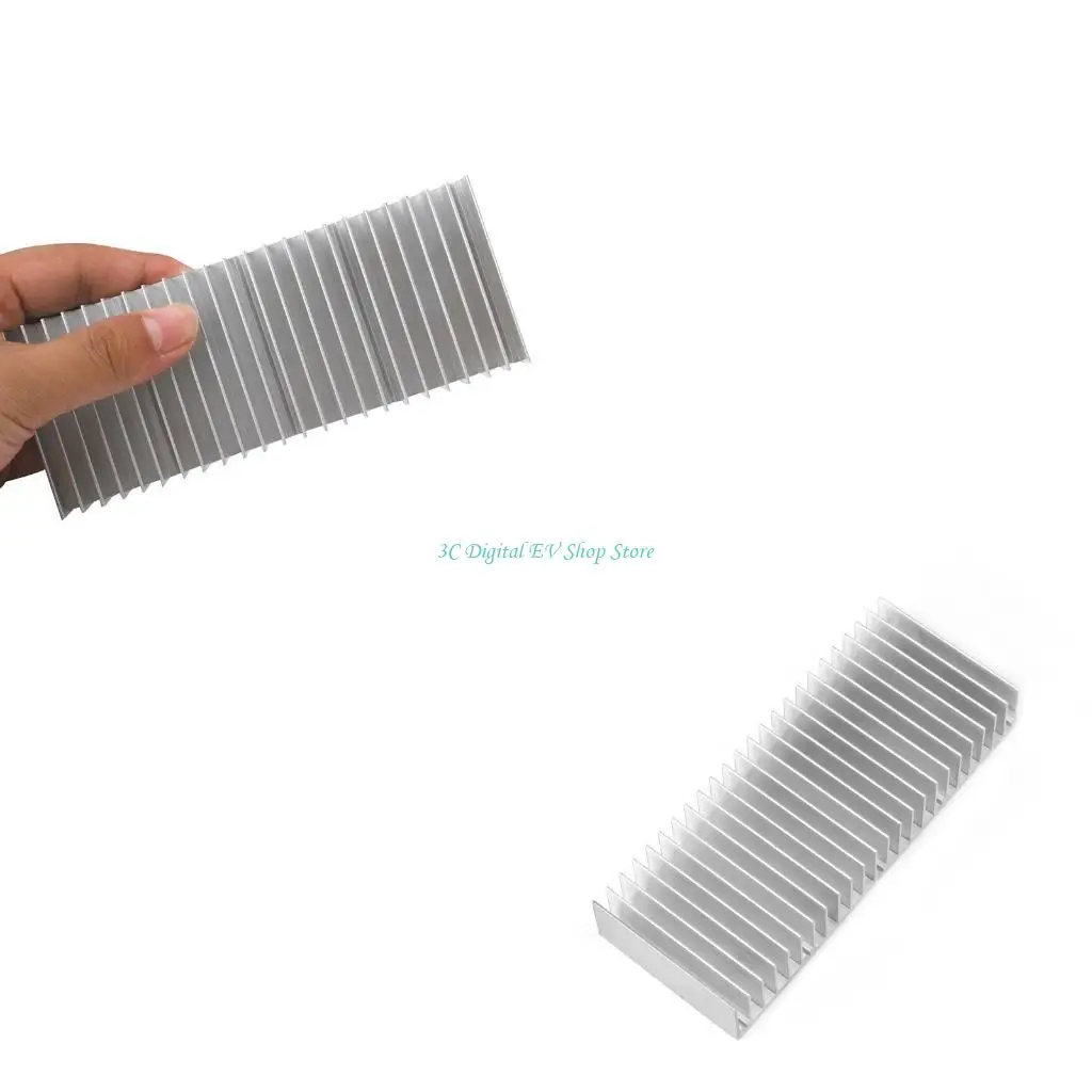 E74D 1PcAluminum Heatsink Radiator Extruded Profile Heat Sink for Electronic Chipset