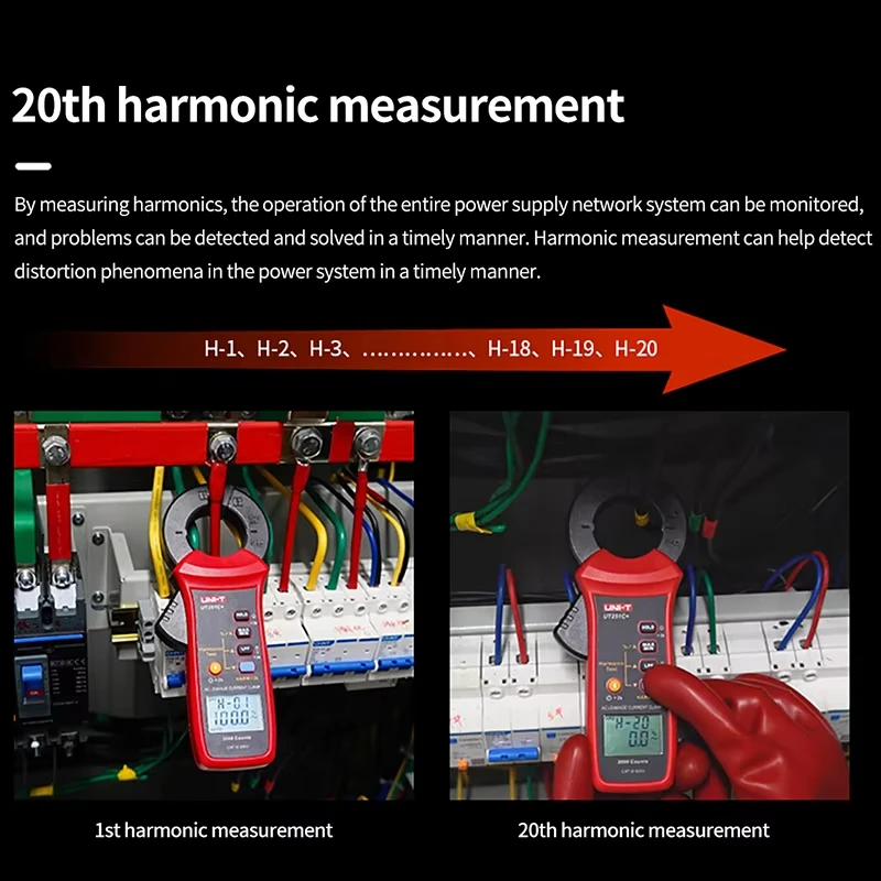 Picture 3: UNI-T Leakage Current Clamp Meters UT251A UT215A+ UT251C+ High Sensitivity Ammeter Pliers Electric Current Tester Auto Range