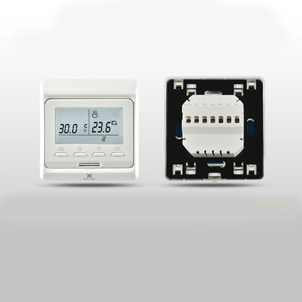 LCD للبرمجة الكهربائية الرقمية التدفئة الأرضية ترموستات وحدة تحكم أرضية دافئة V706h-16a موثوقية عالية مكافحة التشويش