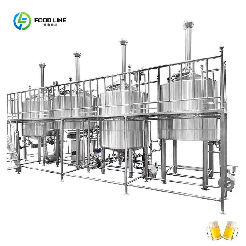 

Complete Beer Brewing Equipment and Brewing Workshop Systems for Sale in Sizes of 20, 50, 70, and 100 Barrels.