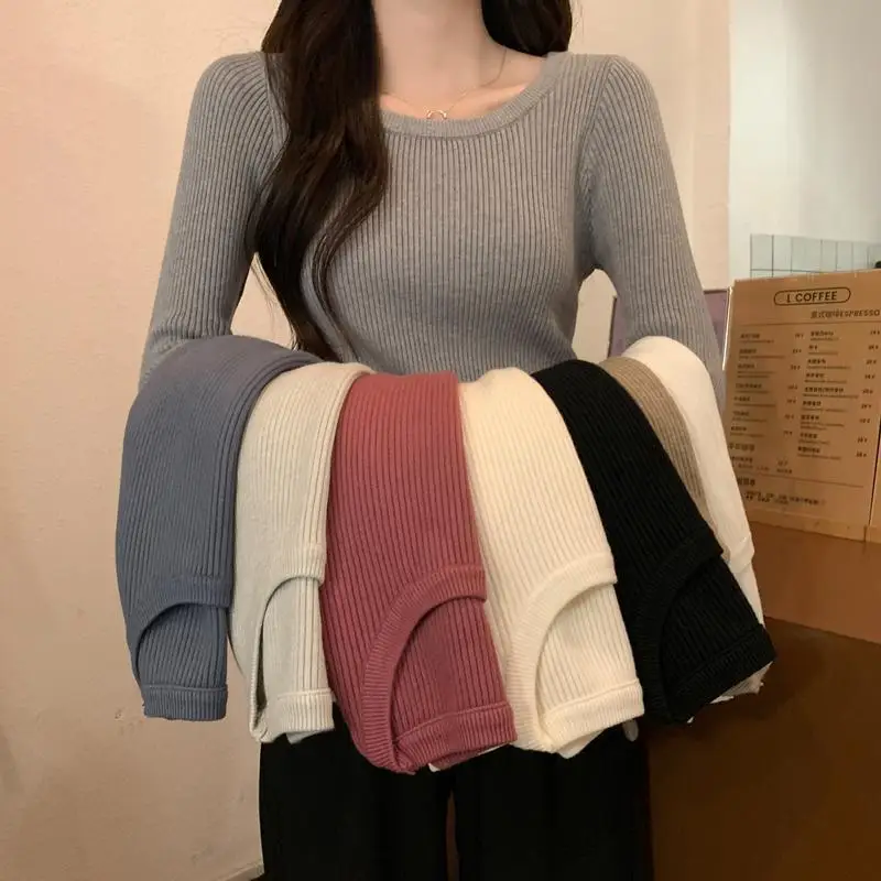 Sweaters Jumpers Womens Korean Reviews Many Women Clothing Grunge Plaid Oversized Distressing Punk Scene Drop-Shoulder Loose Alt view 3