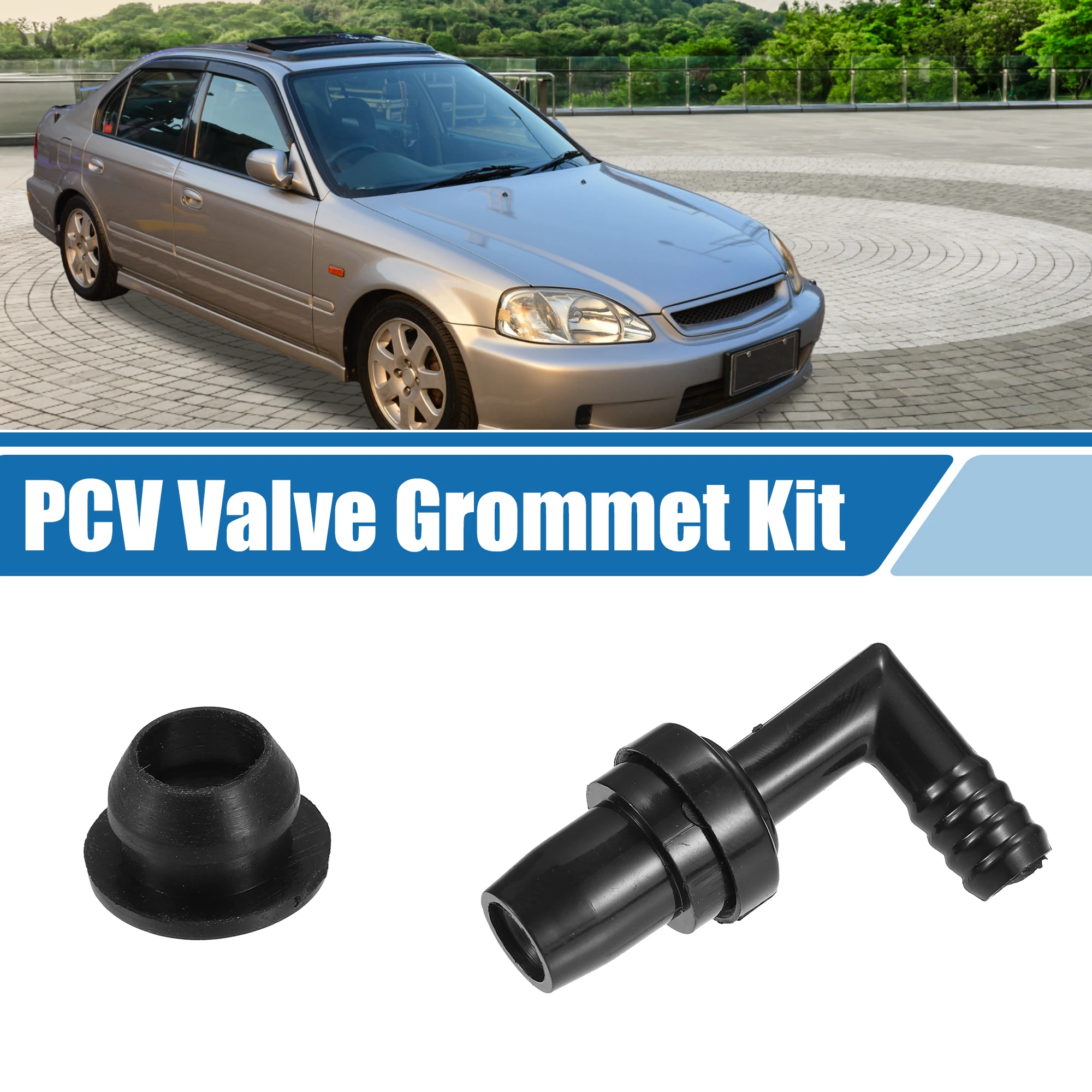 

X Autohaux PCV втулка клапана 90 градусов NO.17130-PM6-003/17139-PK1-000 для Acura Integra 1990-1999 для Acura SLX 1996-1999