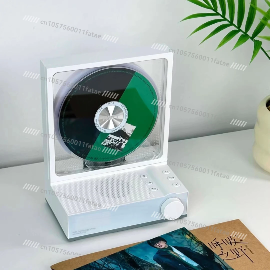 

CD player original sound retro bluetooth speaker cd disc integrated magnetic door album player