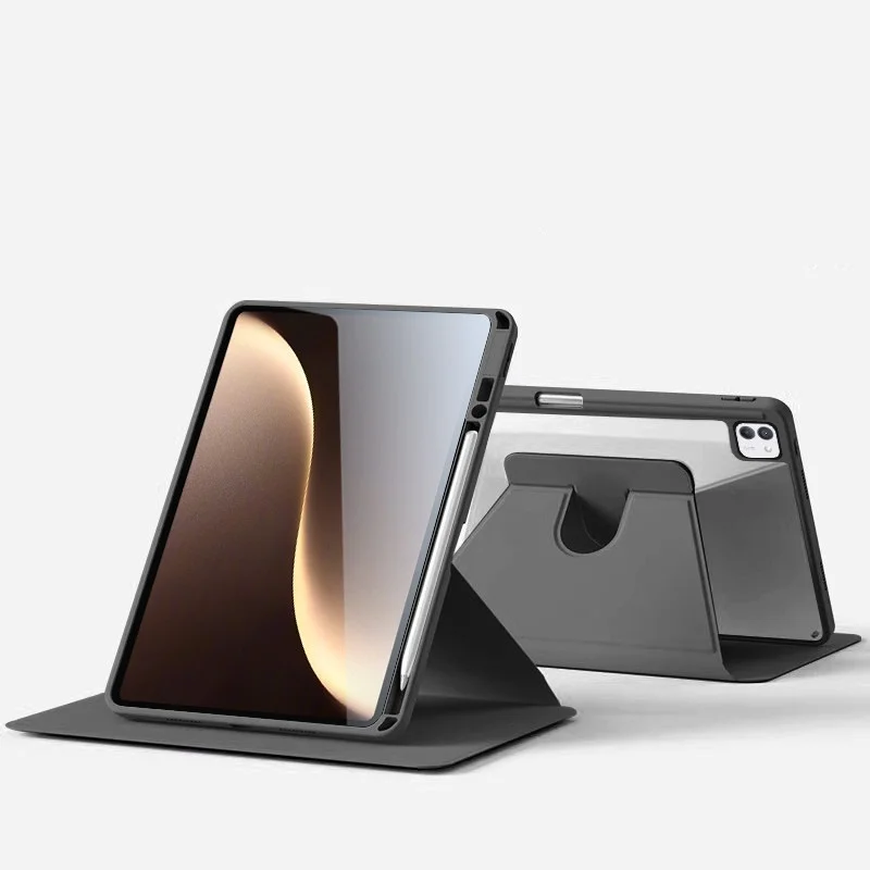 For Honor Magic Pad 3 Case with Pen Holder 360 Rotating Acrylic Stand Tablet Cover for Honor MagicPad 3 Magicpad3 Case 13.3 Inch