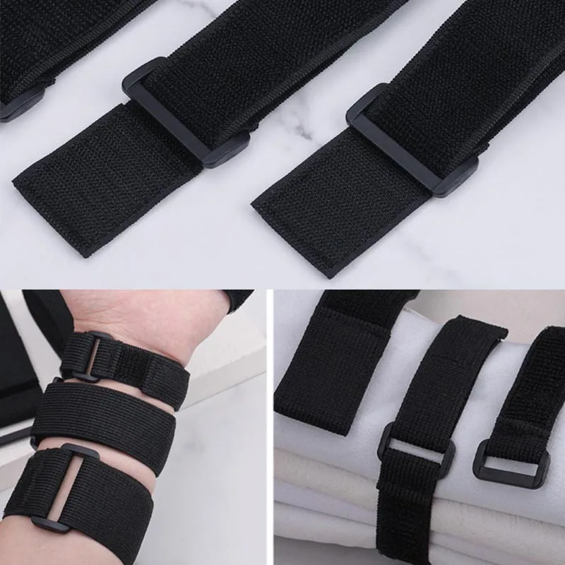 Reusable Fastening Cable Strap Securing Strap Buckle Hook Loop Fastening Wrap Strap Self-adhesive Fixed Binding Belt