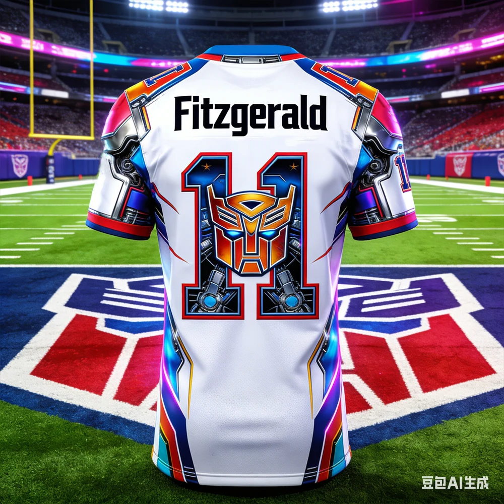 Fitzgerald # Camisa de Rugby Edição Gerada por IA 11 2026 Masculina de Secagem Rápida, Camiseta Infantil de Manga Curta para Torcedores de Futebol, Combinando em Família