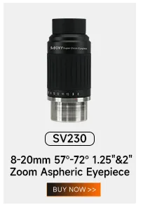 Svbony SV48P 102-mm-Teleskop-Refraktor Achromatischer OTA mit 2,5-Zoll-RAP-Dual-Speed-Fokussierung und Schwalbenschwanz-Montageplatte – Detail 13