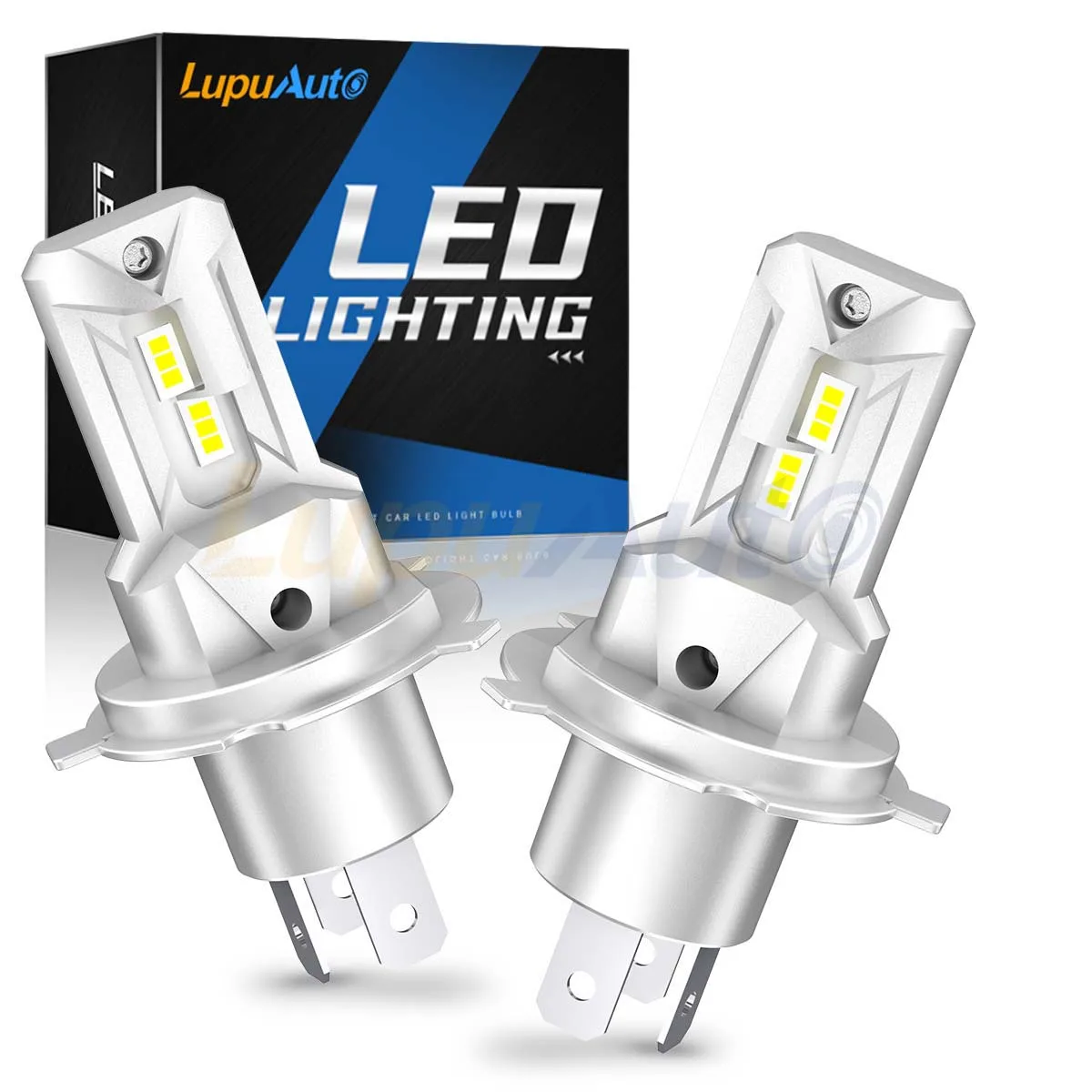 2Pcs H4 Led Headlig…