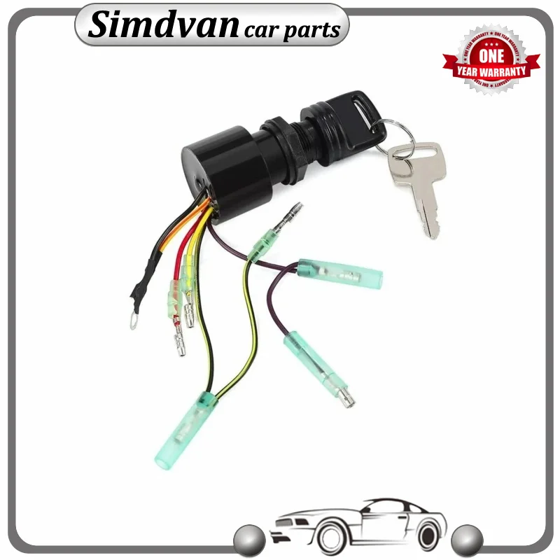 

Фитинги переключателя ключа зажигания морского двигателя 87-17009A5 для подвесных лодочных двигателей, пластик + металл, замена, 3 положения