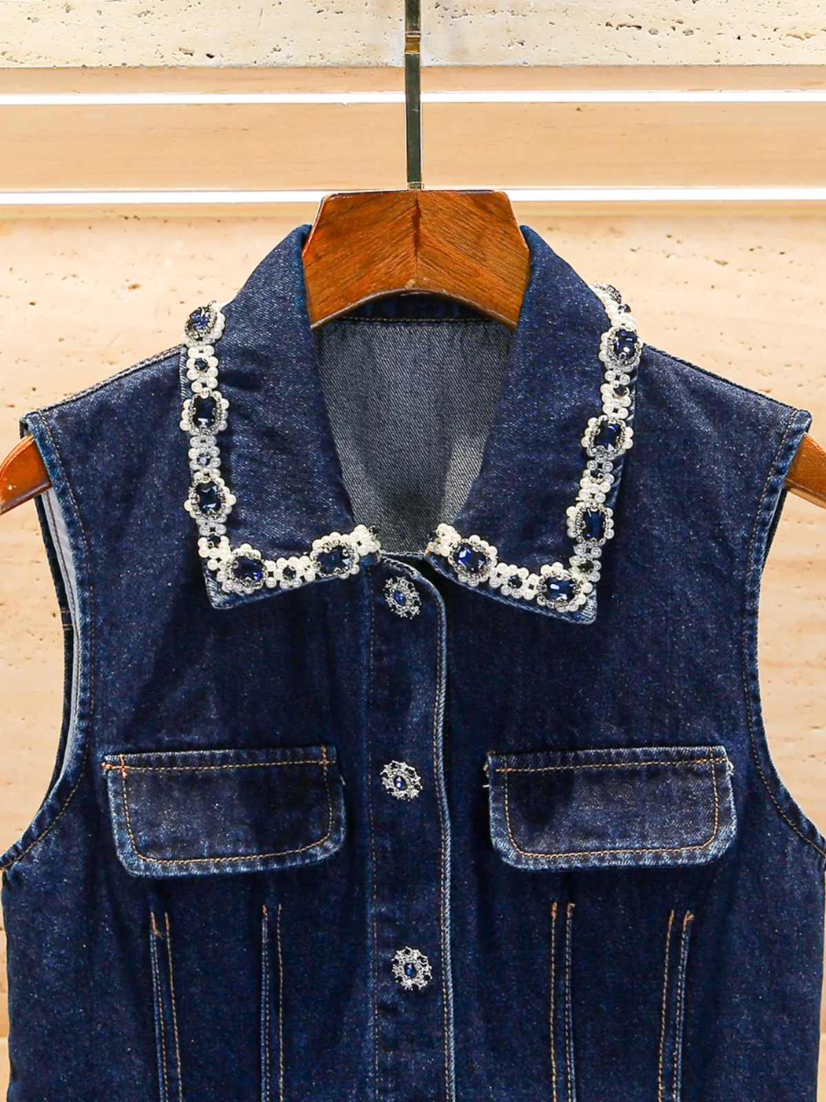 الراقية الصيف المرأة الدكتور مرصع بالألماس الدنيم Gored تنورة Svel عالية الخصر ألف خط ort الدكتور عقدة