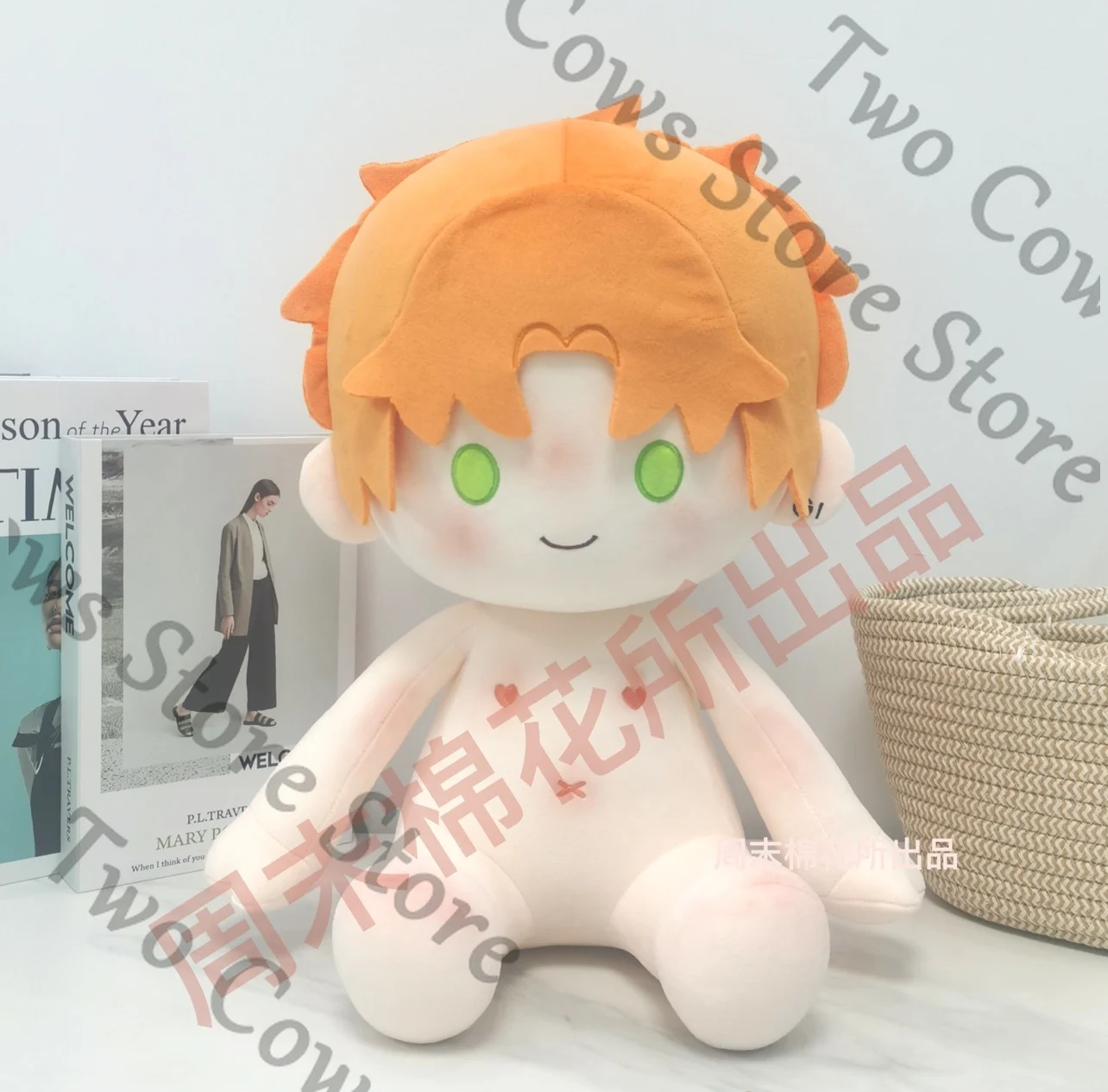 

Аниме Свет и Ночь Джесси Косплей Плюшевая 40 см Положение сидения Хлопковая кукла Мультфильм Маumet Игрушки Подвеска Голая детская украшение Подарок