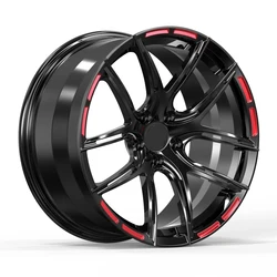 GVICHN DESIGN G18 split five spoke 18 19 20 21 22 inch five hole design forged alloy rims custom car wheels