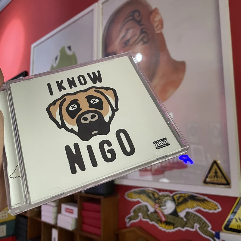 

I Know NIGO SPECIAL CD, a limited edition disc featuring hip-hop and collaboration with the trendsetters from Japan