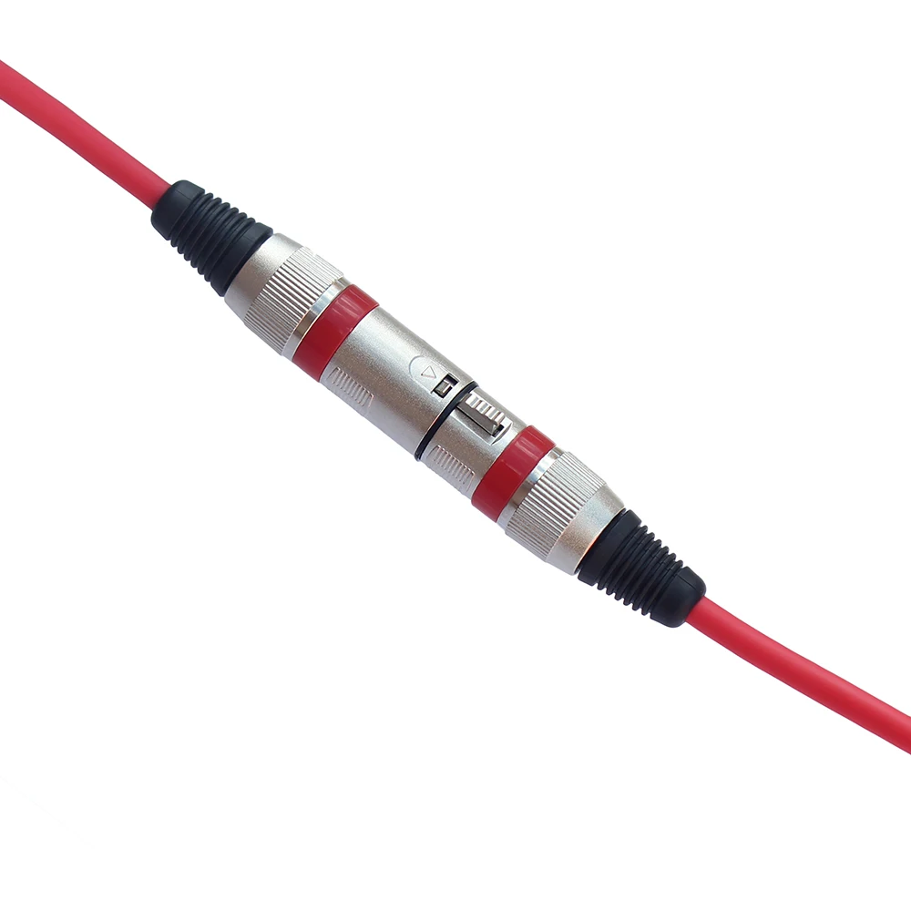 3Pin kabel XLR męski na żeński przedłużacz sygnału Audio Cannon Balance XLR mikrofon Karon Mixe EQ Line