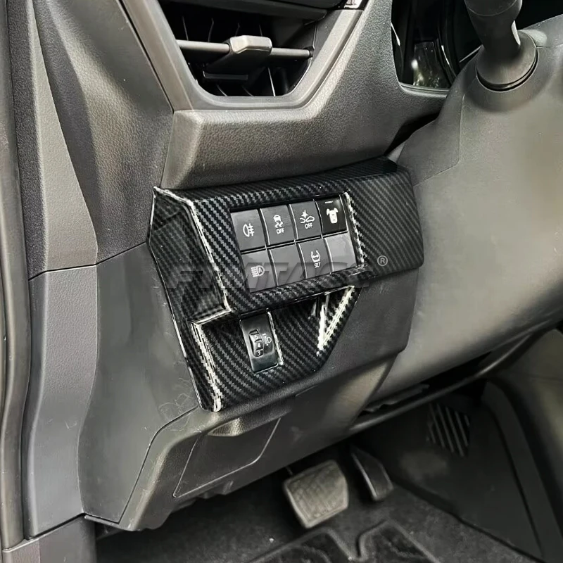 RHD لتويوتا يارس كروس 2024 2025 مقبض الباب الداخلي نقل التحول الأكشاك والعتاد مخرج تيار متردد تنفيس غطاء إطاري الكسوة #2