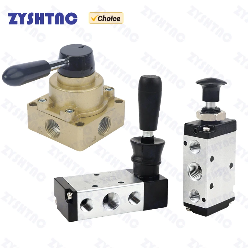 HV-02 03 04 HV200B Pneumatic Switch Manual Valve Hand Wrench Control Pneumatic Control Valve 5/2 Way 4H210 Valve 4R210 08 4H310