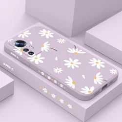 Plain Daisies Phone Case For Xiaomi Mi 14 13 13T 12 11 Ultra 9 12T 10T 11T 9T Pro Lite Poco F5 F4 X4 M4 F3 X3 M3 Pro 5G GT Cover