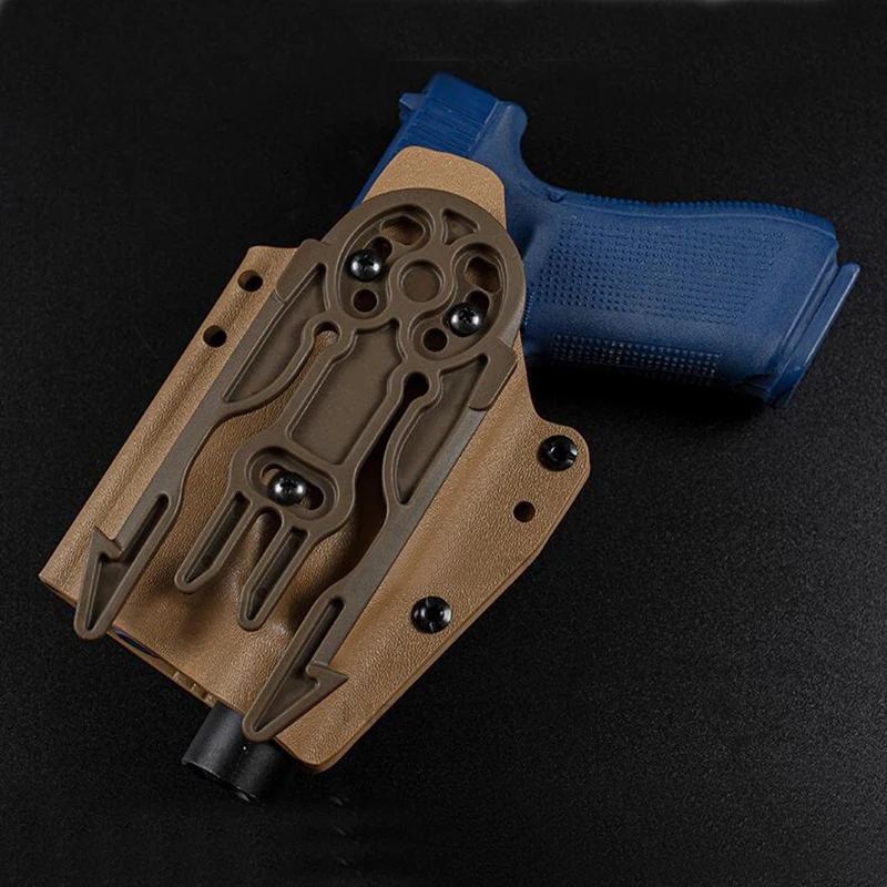 Tactical Kydex Gun Holster Accessories Hunting Gun Holster Platform Quick Release Molle System for Universal Gun Holster