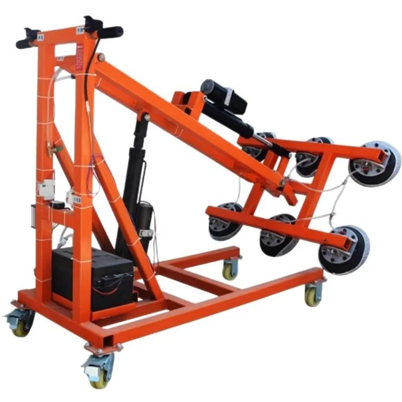 

Electric lifting suction cup car, installation partition glass electric suction cup car, glass installation machine