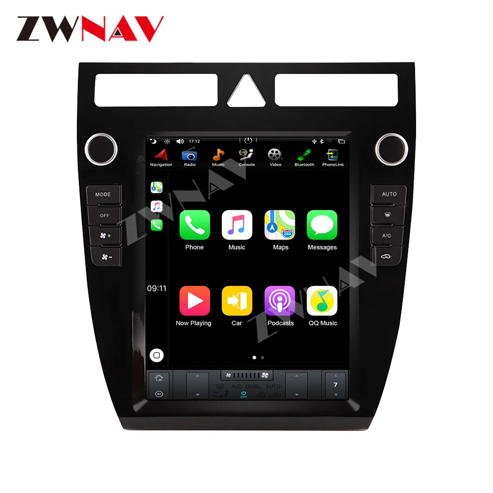 10.4 inch Touch Screen For Audi A6 2004+ Android 14 GPS Navigation WIFI 4G BT5.0 Carplay Car Multimedia Player Head Unit Auto