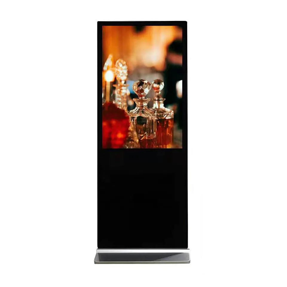 Portable Android Touch Screen  LCD For Shopping Mall Advertising Digital Signage Displays Floor Animation Graphics