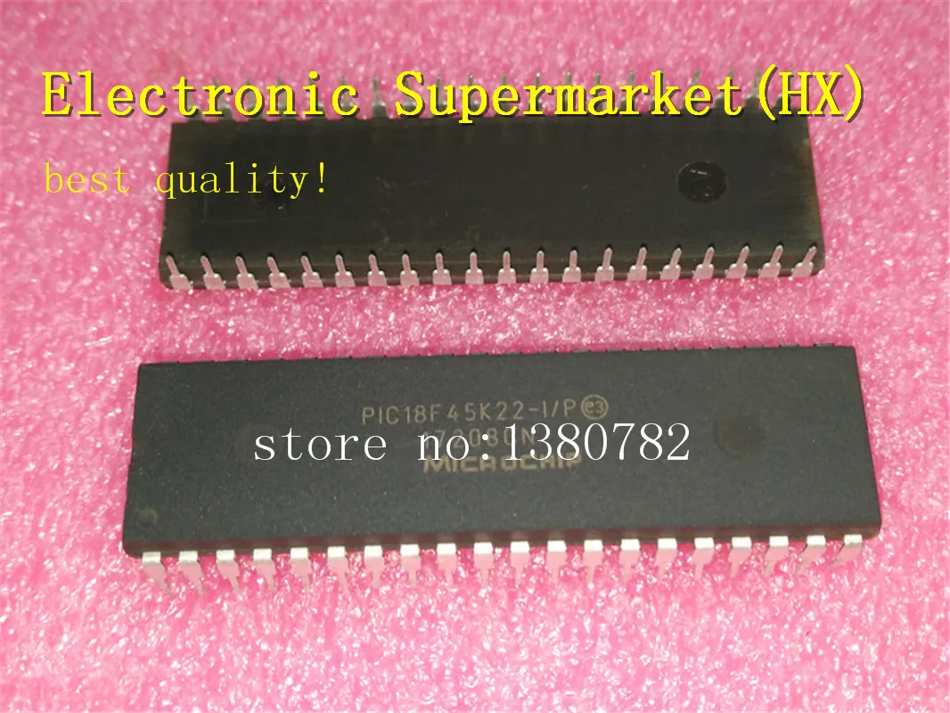 Free Shipping 2pcs-10pcs PIC18F45K22-I/P PIC18F45K22 DIP-40 IC In stock!