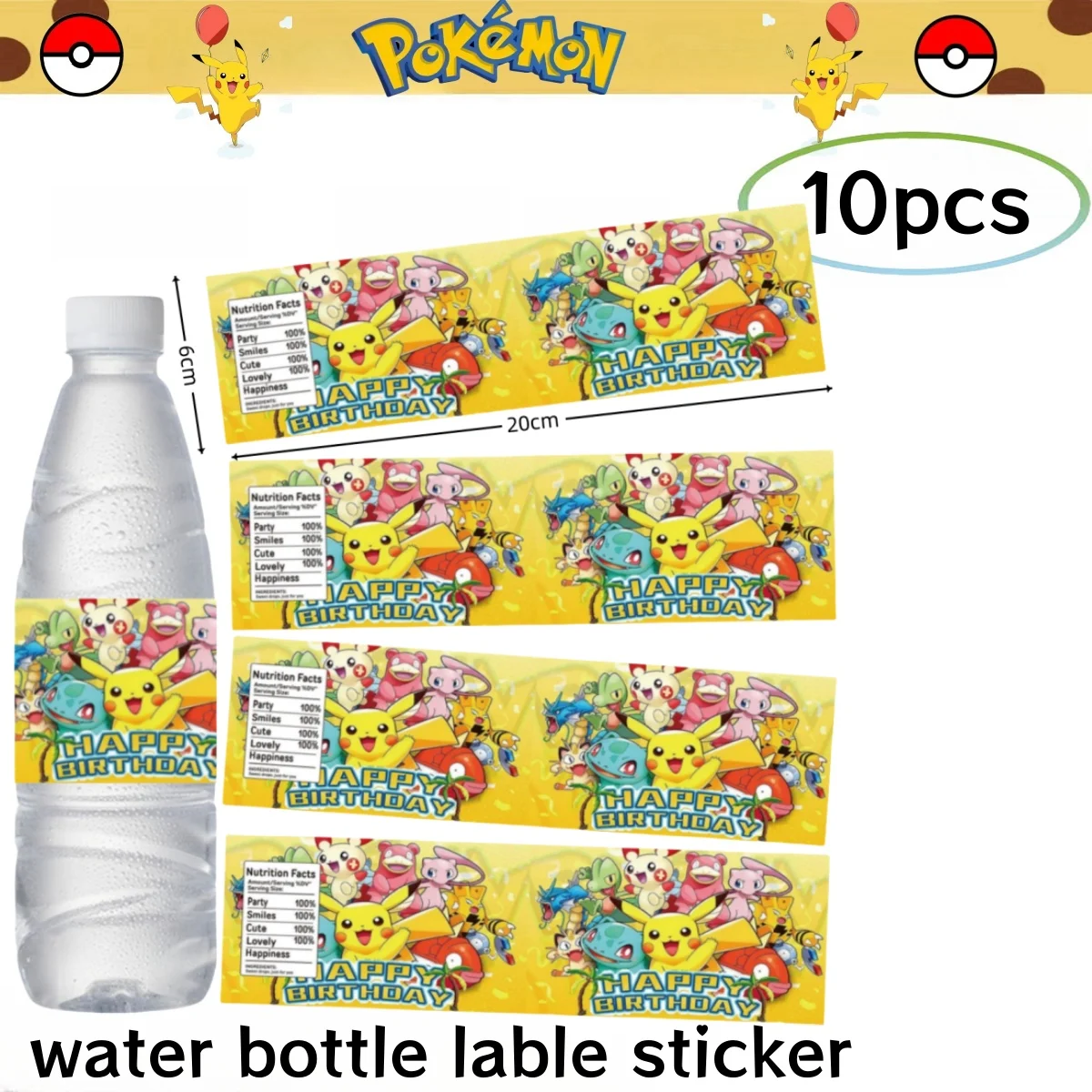 Pokemon Geburtstag Party Dekorationen Pikachu DIY Aufkleber Geschirr Teller Tischdecke Baby Dusche Kinder Gefälligkeiten Geschenke Party Supplies