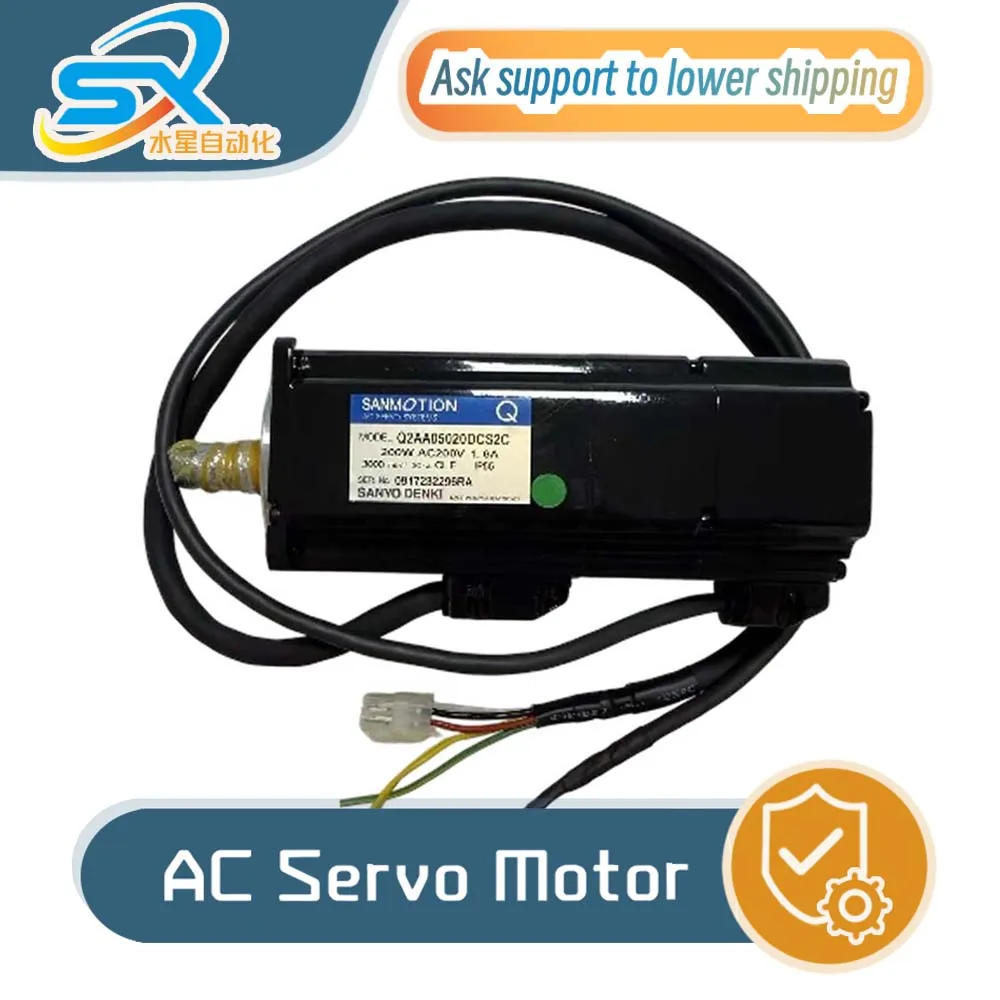 Q2AA05020DCS2C AC200V سانيو دينكي محرك سيرفو يعمل بشكل جيد
