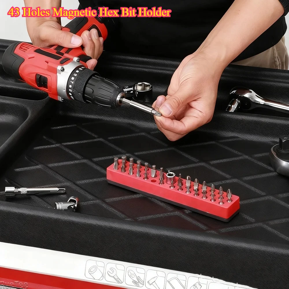 suporte-de-broca-sextavada-magnetica-de-43-furos-para-armazenamento-de-pontas-de-chave-de-fenda-de-1-4-de-polegada-e-organizacao-de-caixa-de-ferramentas
