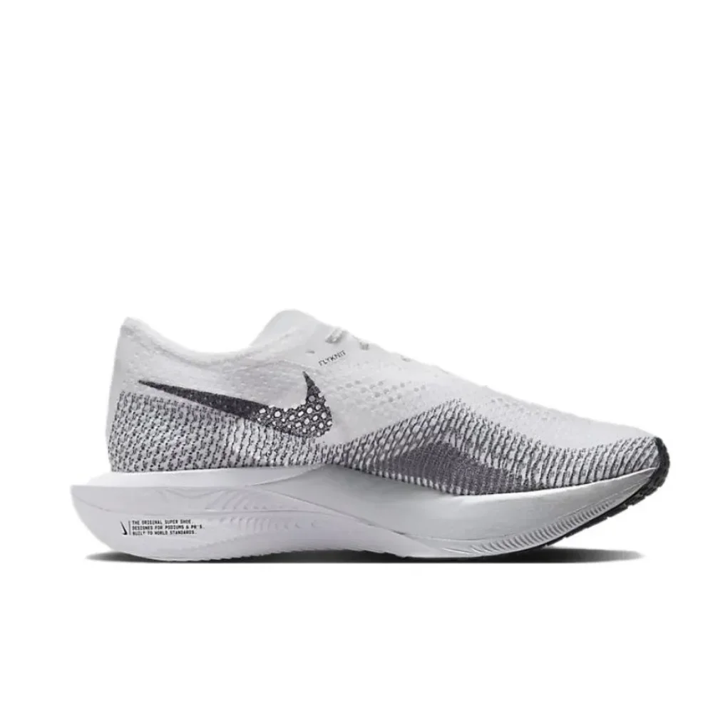 Nike ZoomX Vaporfly Next% 3 Comfortable Lightweight Low Top Running Shoes Marathon Running Shoes Men's and Women's White