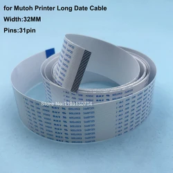 2PC Mutoh Printer 31Pin Cable For Epson DX5 PrintHead Long Data Cable Main Board Cable Mutoh RJ900C VJ1604 VJ1204 VJ1304 Plotter