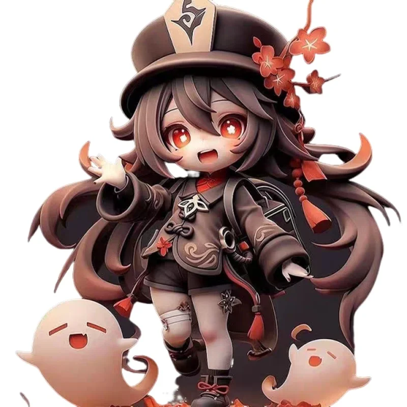 Figurine de jeu mignonne Version Q, petites décorations en noyer, jouets à collectionner, cadeau d'anniversaire parfait pour garçons, Statue de figurines d'action